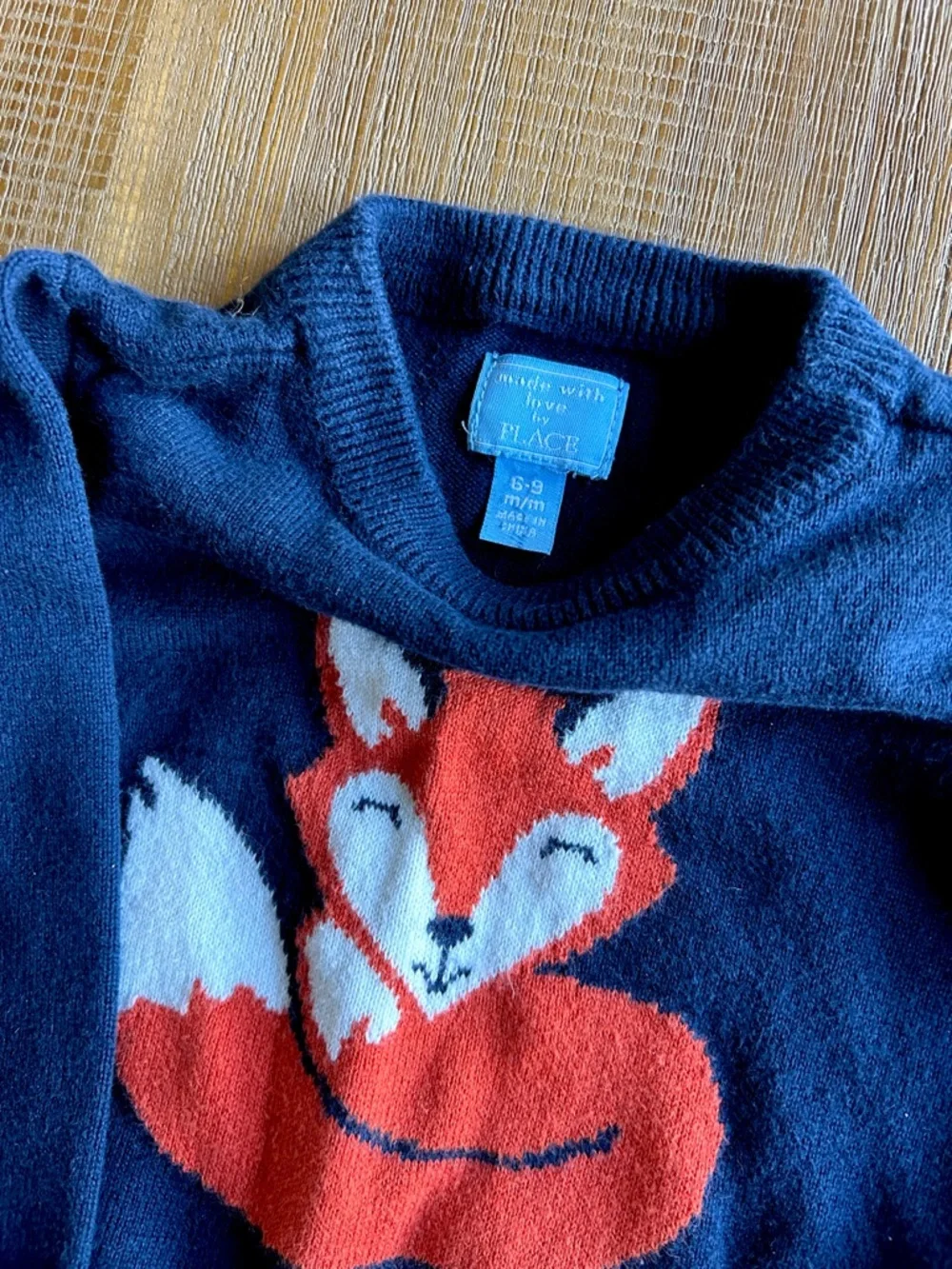 The Children’s Place Fox Sweater, 6-9M
